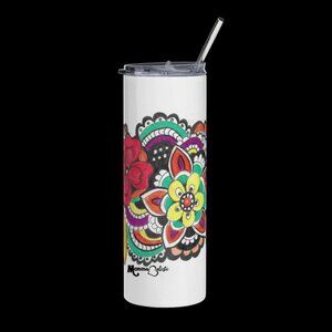 Western Bloom Tumbler by Momma Balisti - 20oz Stainless Steel Tumbler